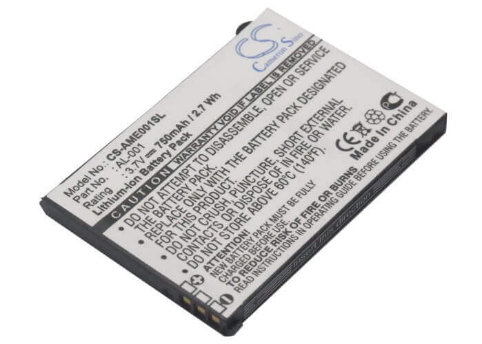 3.7V, Li-ion, 750mAh, SmartPhone battery fits Orange, Amoi, Al-001, Al-001, 2.78Wh Mobile, SmartPhone Cameron Sino Technology Limited (Smartphone)