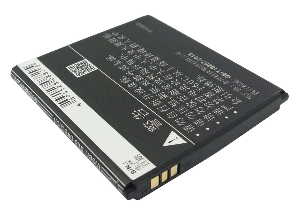 3.7V, Li-ion, 1650mAh, SmartPhone battery fits Amoi, No.14, N818, N820, 6.11Wh Mobile, SmartPhone Cameron Sino Technology Limited (Suspended)