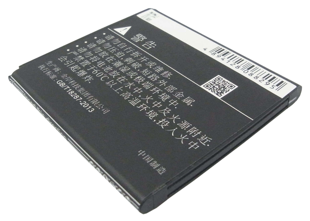 3.7V, Li-ion, 1650mAh, SmartPhone battery fits Amoi, No.14, N818, N820, 6.11Wh Mobile, SmartPhone Cameron Sino Technology Limited (Suspended)