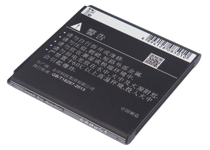 3.7V, Li-ion, 1300mAh, SmartPhone battery fits Amoi, O13, N806, N807, 4.81Wh Mobile, SmartPhone Cameron Sino Technology Limited (Smartphone)