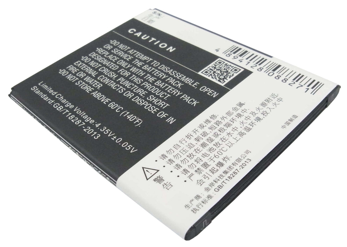 3.8V, Li-ion, 2100mAh, SmartPhone battery fits Amoi, 18, A920w, N890, 7.98Wh Mobile, SmartPhone Cameron Sino Technology Limited (Suspended)