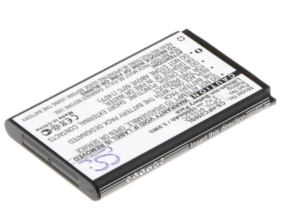 3,7V, Li-ion, 1050mAh, batterie de smartphone compatible avec Audioline, Swissvoice, 6650, Powertel M4000, Powertel M5000, 3,89Wh Mobile, Smartphone Cameron Sino Technology Limited (Smartphone)