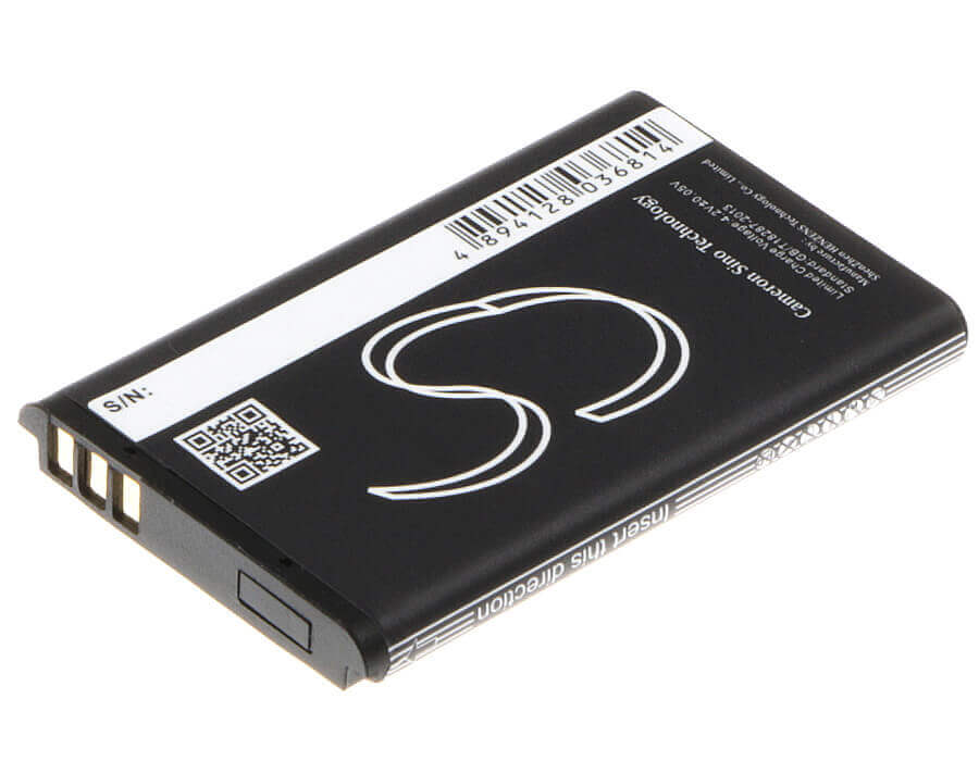 3,7V, Li-ion, 1050mAh, batterie de smartphone compatible avec Audioline, Swissvoice, 6650, Powertel M4000, Powertel M5000, 3,89Wh Mobile, Smartphone Cameron Sino Technology Limited (Smartphone)