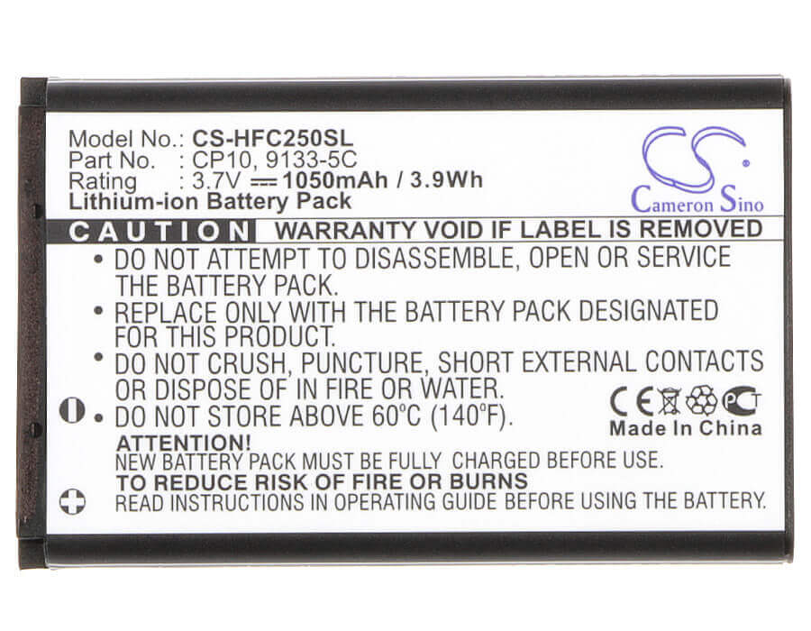 3,7V, Li-ion, 1050mAh, batterie de smartphone compatible avec Audioline, Swissvoice, 6650, Powertel M4000, Powertel M5000, 3,89Wh Mobile, Smartphone Cameron Sino Technology Limited (Smartphone)