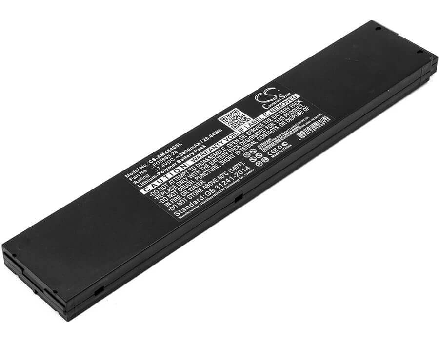 7.4V, Li-Polymer, 3600mAh, Equipment battery fits Amx, Fg5965-20, MVP Touch Panels, Mvp-8400, 26.64Wh Equipment, Survey, Test Cameron Sino Technology Limited