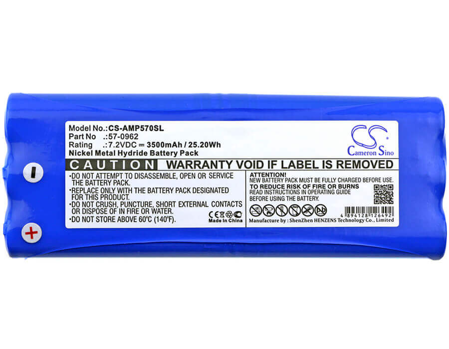 7.2V, Ni-MH, 3500mAh, Equipment battery fits Amx, 57-0962, Panjam, Phast Vpt-cp, 25.2Wh Equipment, Survey, Test Cameron Sino Technology Limited