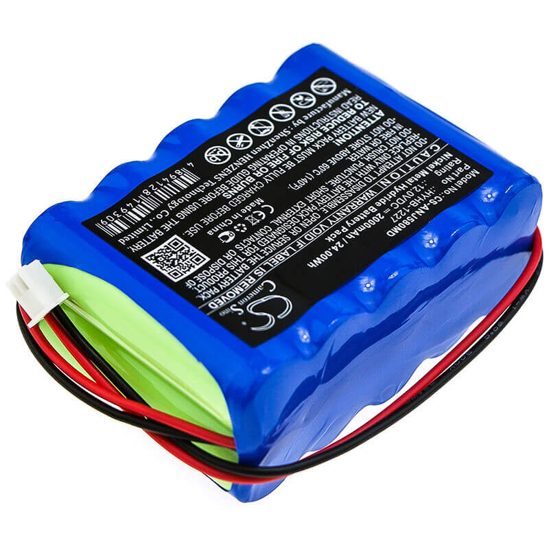 12.0V, Ni-MH, 2000mAh, Medical battery fits Angel, Hyhb-1227, Aj5800, Aj5803, 24.00Wh Medical Cameron Sino Technology Limited (Medical)