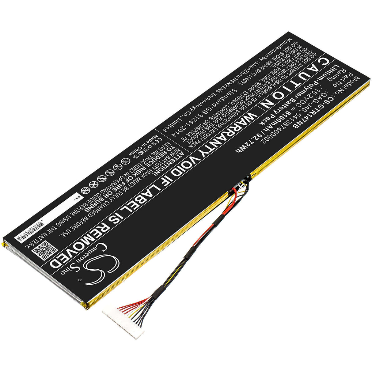 Battery For Aorus, 17 Ya Gaming 15.2v, 6100mah - 92.72wh Notebook, Laptop Cameron Sino Technology Limited
