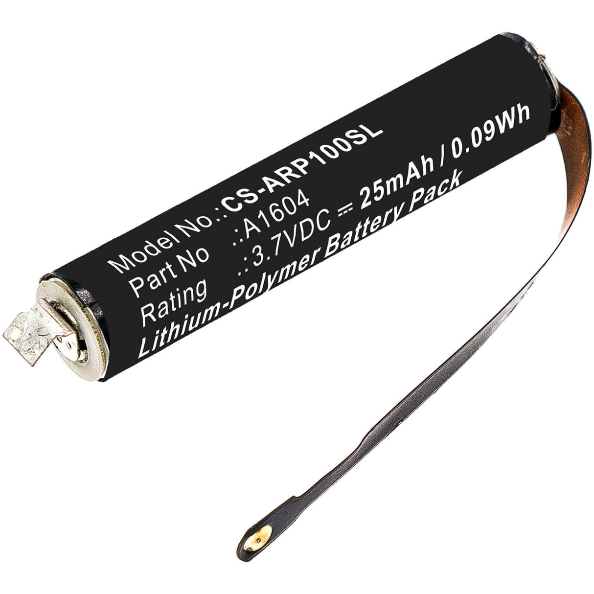 Battery For Apple, A1523, A1722, A2031 3.7v, 25mah - 0.09wh Batteries for Electronics Cameron Sino Technology Limited (Suspended)