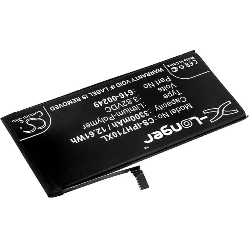 3,82V, Li-Polymère, 3300mAh, batterie de smartphone compatible Apple, 616-00249, A1661, A1784, 12,61Wh Mobile, Smartphone Cameron Sino Technology Limited (Smartphone)