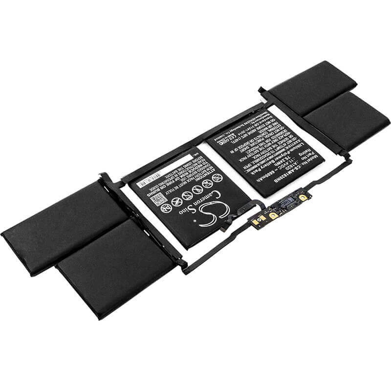 Notebook Battery For Apple, A1707, Macbook Pro "core I7" 2.6 15" Touch/late 2016, 11.4v, 6600mah - 75.24wh Notebook, Laptop Cameron Sino Technology Limited
