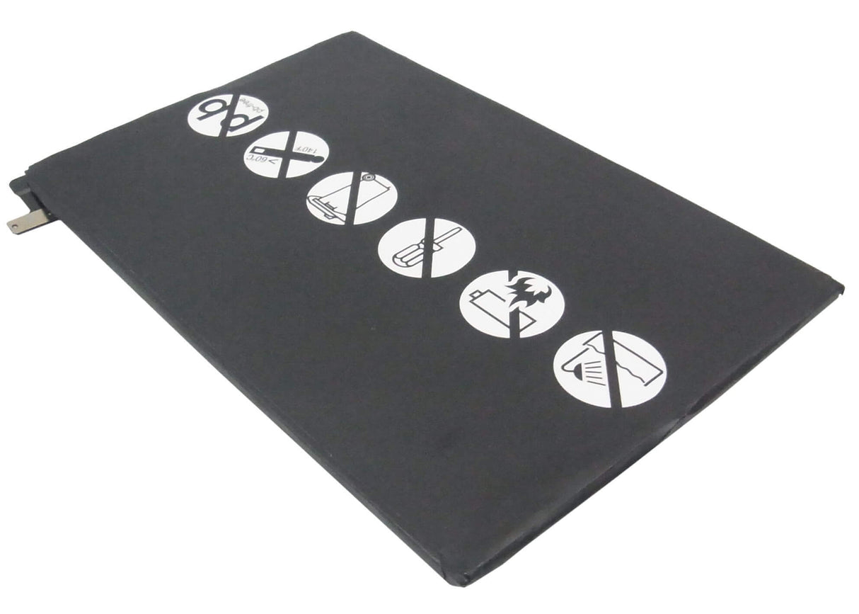 3.7V, Li-Polymer, 6400mAh, Tablet battery fits Apple, A1489, A1489, A1490, 23.68Wh Tablet Cameron Sino Technology Limited