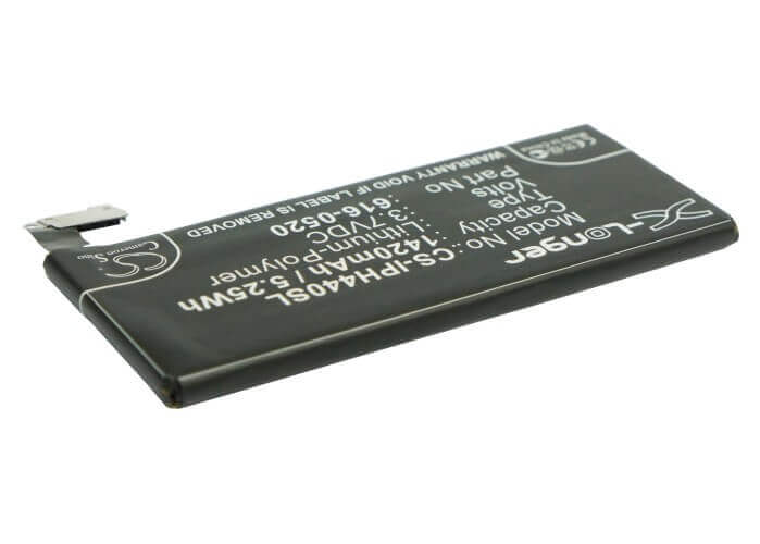 3,7V, Li-Polymère, 1420mAh, Batterie de smartphone compatible Apple, 616-0512, Iphone 4g, Iphone 4g 16gb, 5.25Wh Mobile, Smartphone Cameron Sino Technology Limited (Smartphone)