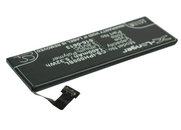 3.8V, Li-Polymer, 1400mAh, SmartPhone battery fits Apple, 616-0610, A1428, A1429, 5.32Wh Mobile, SmartPhone Cameron Sino Technology Limited (Smartphone)