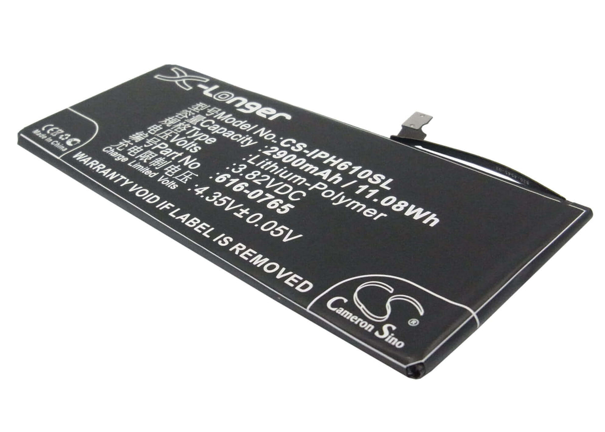 3,82V, Li-Polymer, 2900mAh, batterie de smartphone compatible Apple, 616-0765, A1522, A1524, 11,08Wh Mobile, Smartphone Cameron Sino Technology Limited (Smartphone)