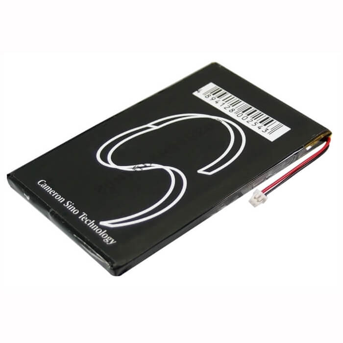 3.7V, Li-Polymer, 1600mAh, Media Player battery fits Apple, P325385a4h, 2nd Generation, Ipod 1st, 5.92Wh Media Player Cameron Sino Technology Limited