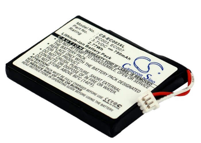 Battery For Apple Ipod Mini 4gb, Ipod Mini 6gb, Mini 4gb M9802 3.7v, 750mah - 2.78wh Media Player Cameron Sino Technology Limited