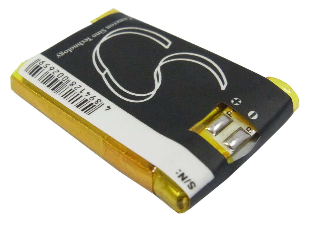 3.7V, Li-Polymer, 250mAh, Media Player battery fits Apple, 616-0212, Ipod Shuffle, Ipod Shuffle Mb226ll/a, 0.93Wh Media Player Cameron Sino Technology Limited
