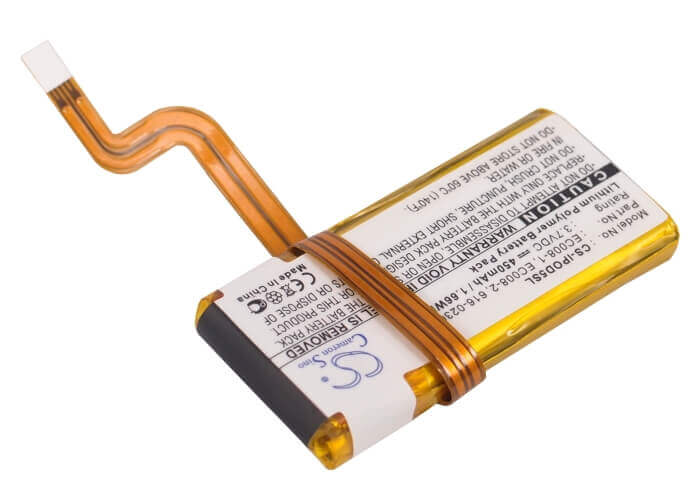 Cameron Sino CS-IPOD5SL Battery for Apple iPod Classic & Video 450mAh Replacement Media Player Cameron Sino Technology Limited
