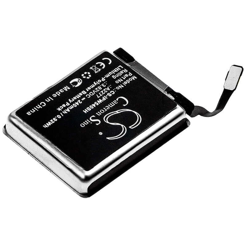 3.82V, Li-Polymer, 240mAh, Smartwatch battery fits Apple, A2277, Mwwp2lla, Watch Series 5 40mm, 0.92Wh Smartwatch Cameron Sino Technology Limited