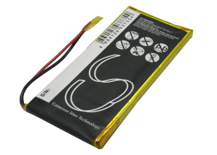 3.7V, Li-Polymer, 1600mAh, Media Player battery fits Archos, 100531, 43 Vision, 43 Vision Eu, 5.92Wh Media Player Cameron Sino Technology Limited