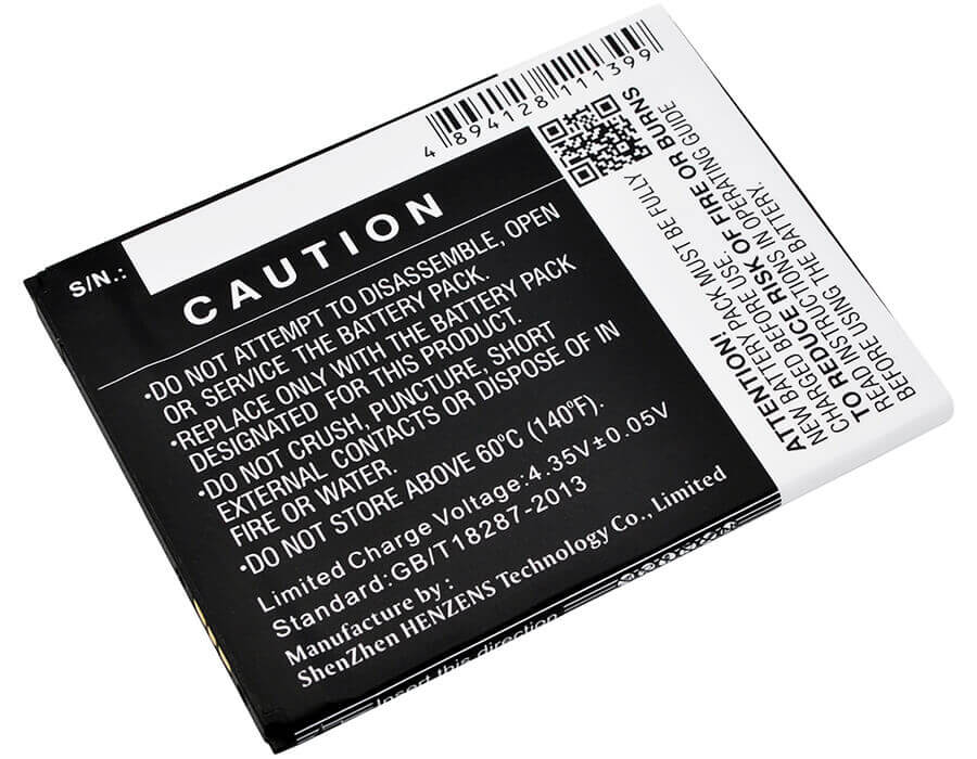 3.8V, Li-Polymer, 2800mAh, SmartPhone battery fits Archos, Ac53ti, 53 Titanium, 10.64Wh Mobile, SmartPhone Cameron Sino Technology Limited (Suspended)