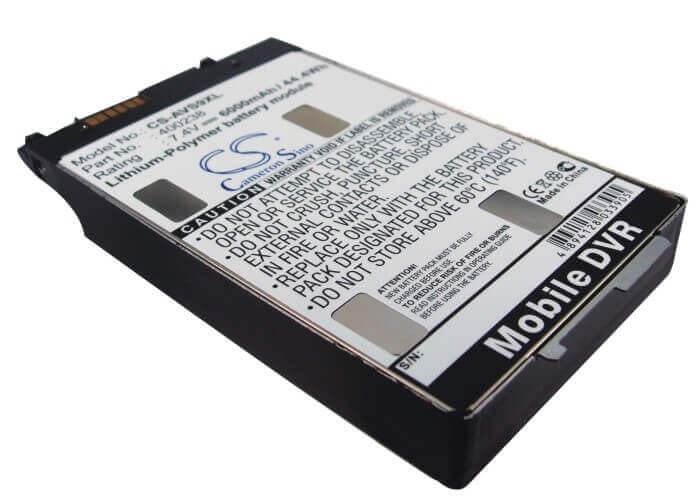 7.4V, Li-Polymer, 6000mAh, Media Player battery fits Archos, 400238, 9, 9 Tablet Pc, 44.4Wh Media Player Cameron Sino Technology Limited