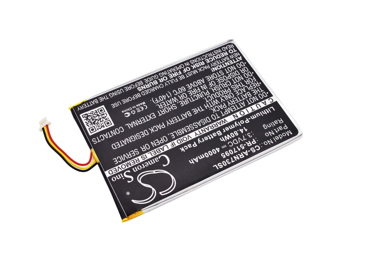 Battery For Archos Arnova 7c, Arnova 7c G2 3.7v, 4000mah - 14.80wh Batteries for Electronics Cameron Sino Technology Limited (Suspended)