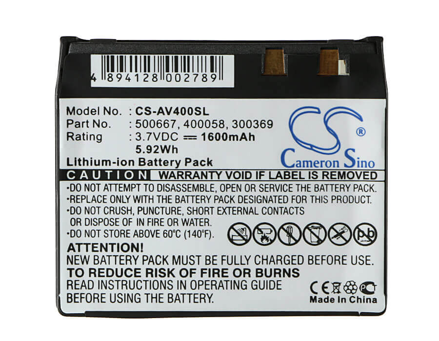 Battery For Archos Av420, Pma4000, Pma430 3.7v, 1600mah - 5.92wh Batteries for Electronics Cameron Sino Technology Limited (Suspended)