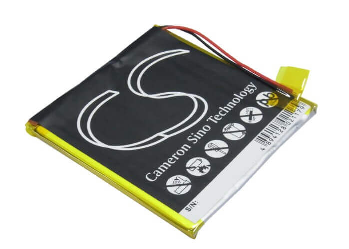 3.7V, Li-Polymer, 2600mAh, Media Player battery fits Archos, Av605 20gb, Av605 40gb, 9.62Wh Media Player Cameron Sino Technology Limited (Suspended)