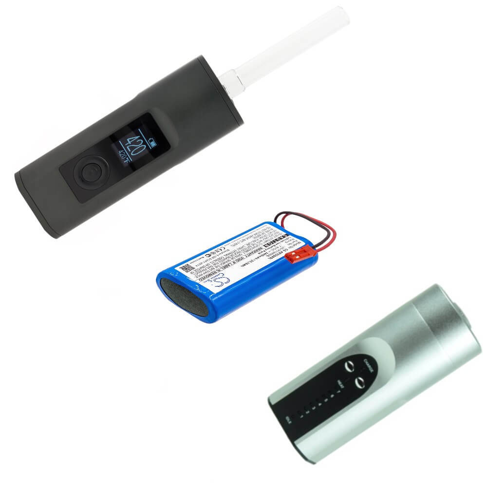 Dry herb vaporizer battery For Arizer, Solo, Solo 2 7.4v, 3400mah - 25.16wh Dry Herb Vaporizers Cameron Sino Technology Limited