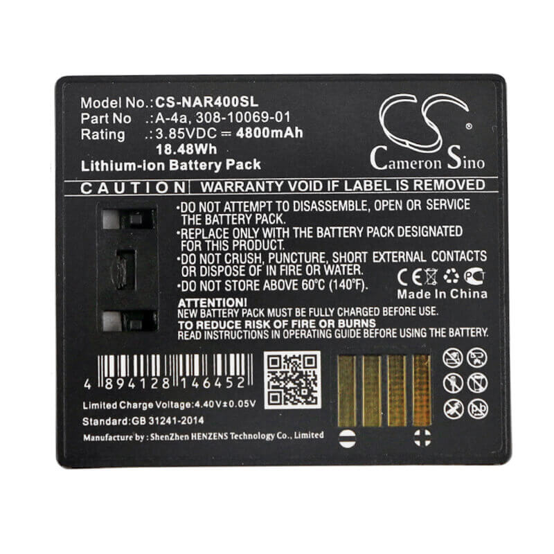 Batterie de caméra de sécurité pour Arlo & Netgear, Ultra, Ultra 4k Uhd 3.85v, 4800mah - 18.48wh Caméra de sécurité domestique Cameron Sino Technology Limited
