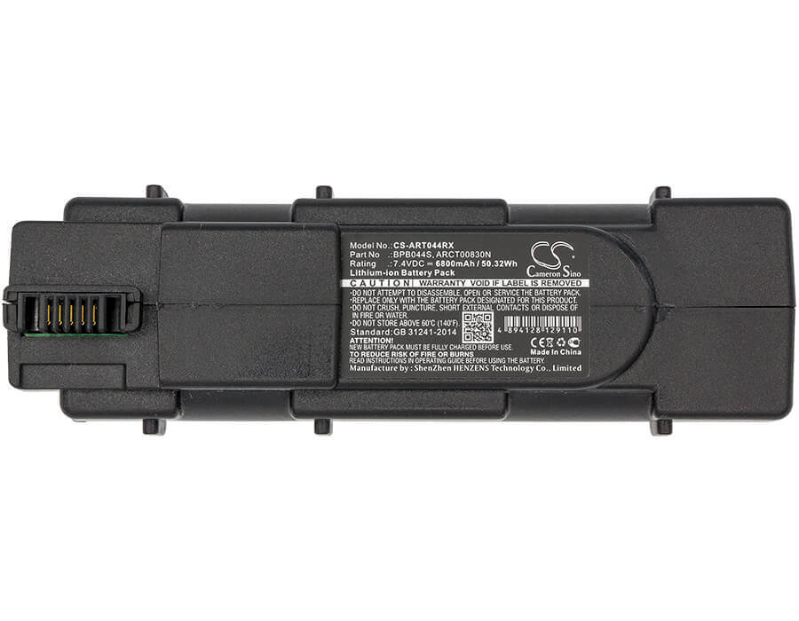 7.4V, Li-ion, 6800mAh, Cable Modem battery fits Arris, (Black), Arct00830, Mg5000, Mg5220, 50.32Wh Cable Modem Cameron Sino Technology Limited