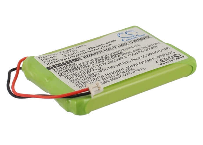 2,4V, Ni-MH, 700mAh, batterie de téléphone sans fil compatible avec Ascom, Detewe, Ascotel Office 135, Ascotel Office 135pro, 1,68Wh Téléphone sans fil Cameron Sino Technology Limited (Téléphone sans fil)