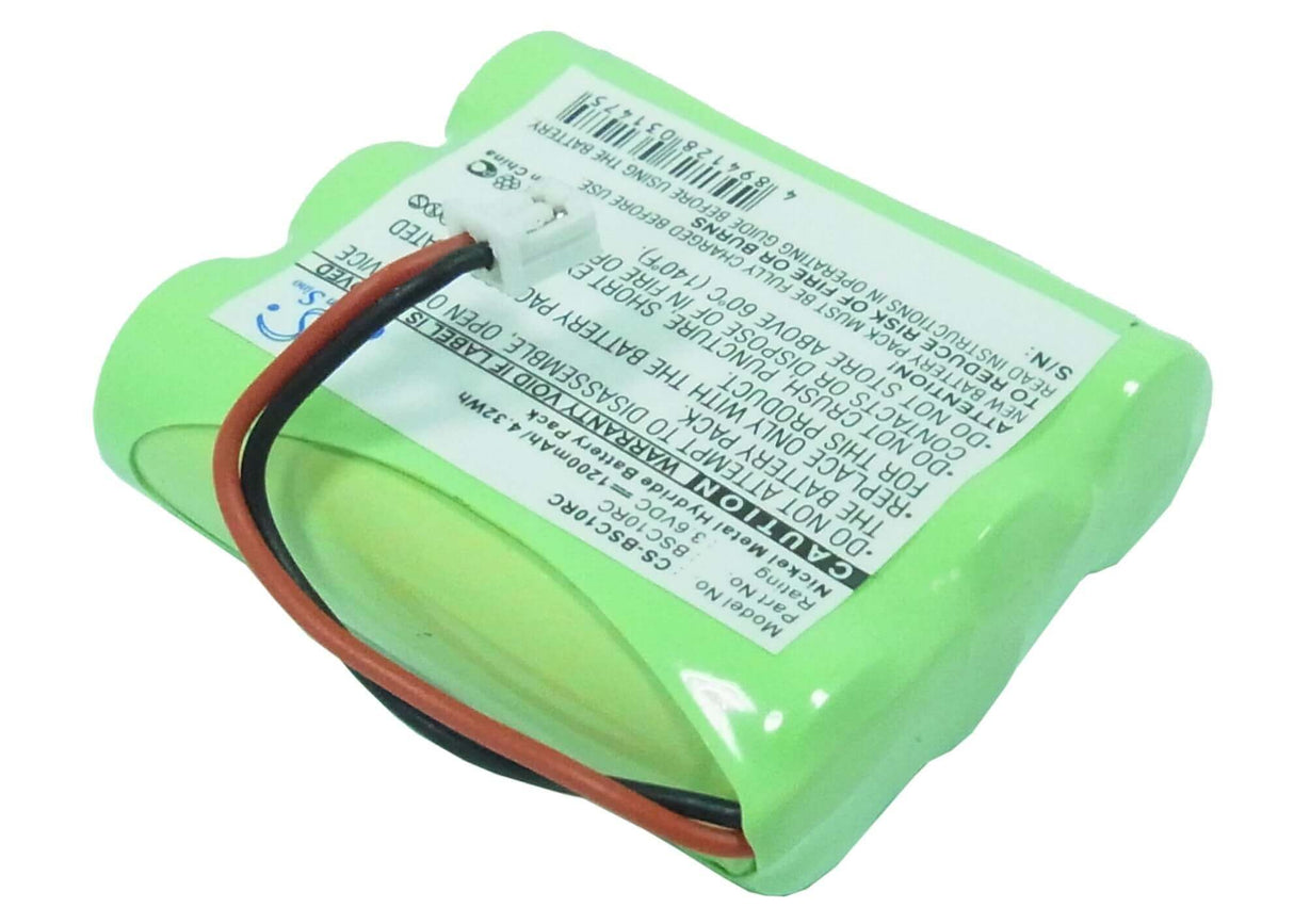 3.6V, Ni-MH, 1200mAh, batterie de téléphone sans fil compatible avec Radix, Binatone, Ascom, Kenwood, Linga, 4.32Wh Téléphone sans fil Cameron Sino Technology Limited (Téléphone sans fil)