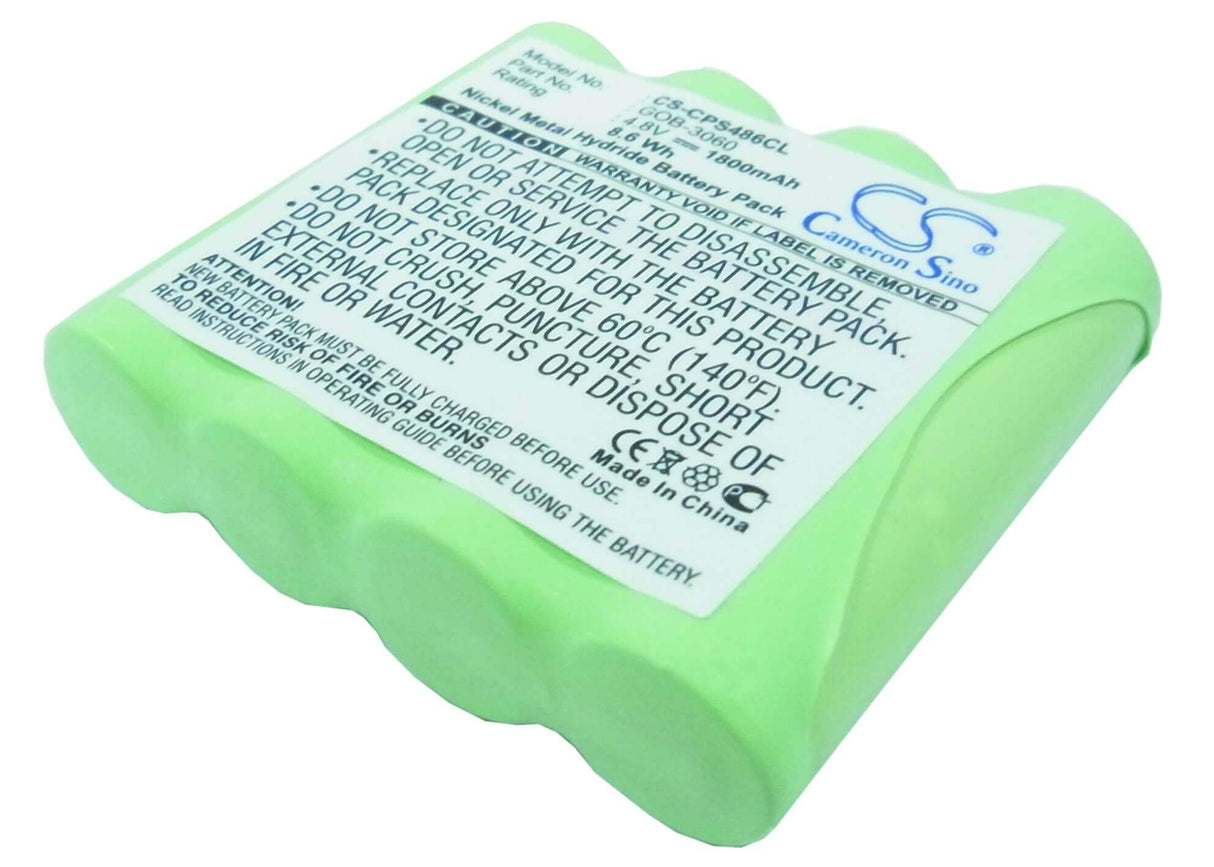 4.8V, Ni-MH, 1800mAh, batterie de téléphone sans fil compatible avec Cobra, Dnt, Kathrein, Urmet, Hanseatic, Ascom, Gob-3060, Mira, 8.64Wh Téléphone sans fil Cameron Sino Technology Limited (Téléphone sans fil)