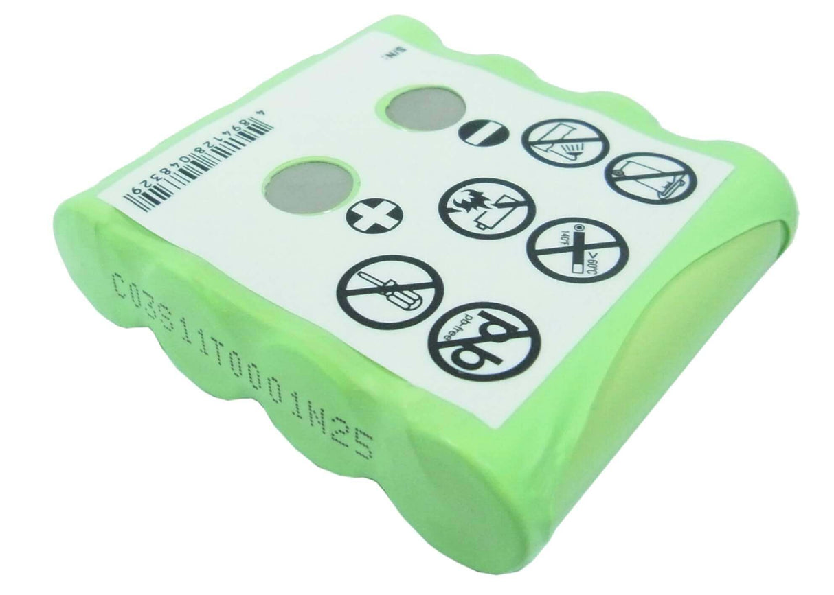 4.8V, Ni-MH, 1800mAh, batterie de téléphone sans fil compatible avec Cobra, Dnt, Kathrein, Urmet, Hanseatic, Ascom, Gob-3060, Mira, 8.64Wh Téléphone sans fil Cameron Sino Technology Limited (Téléphone sans fil)