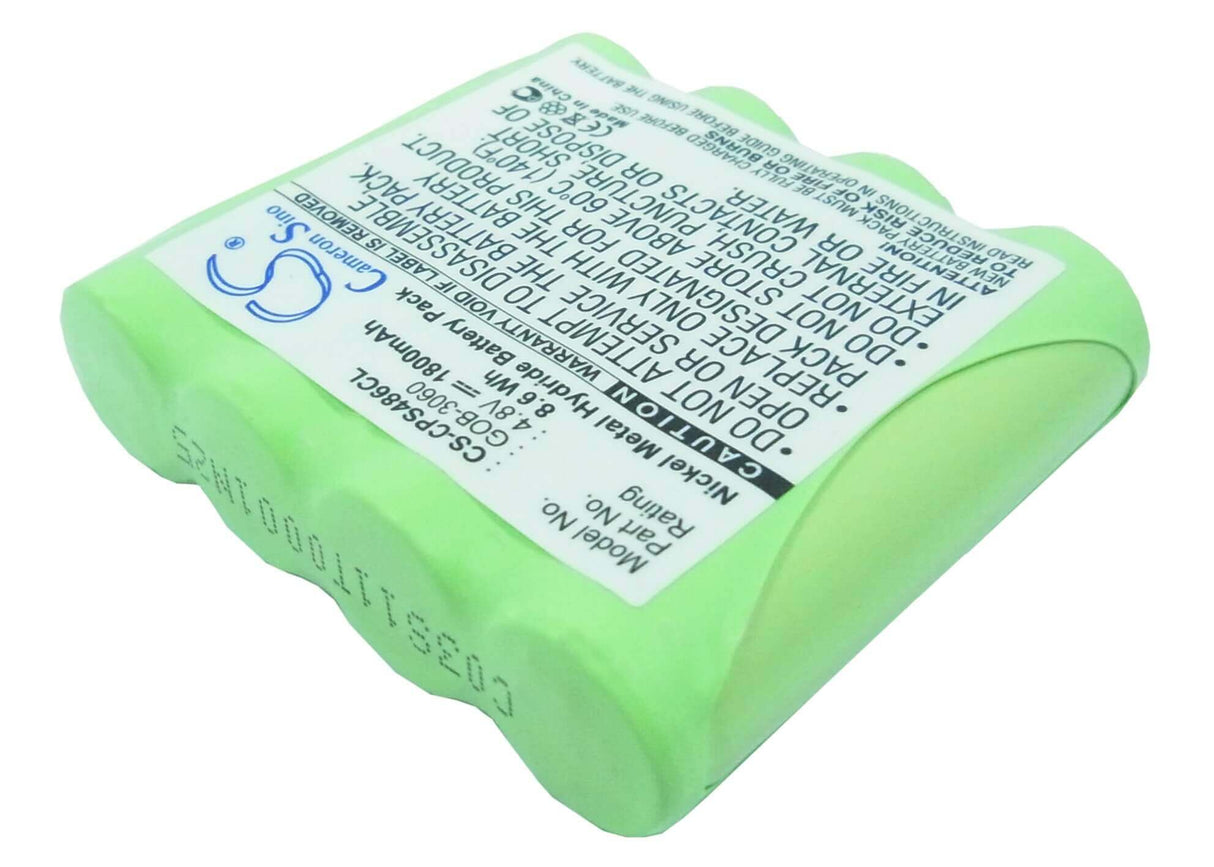 4.8V, Ni-MH, 1800mAh, batterie de téléphone sans fil compatible avec Cobra, Dnt, Kathrein, Urmet, Hanseatic, Ascom, Gob-3060, Mira, 8.64Wh Téléphone sans fil Cameron Sino Technology Limited (Téléphone sans fil)