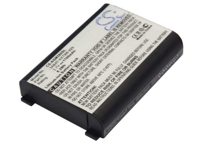 3.7V, Li-ion, 1700mAh, Headset battery fits Astro, 212-m03xag-0000, Gaming Mixamp 5.8 Rx, Mixamp 5.8, 6.29Wh Wireless Headset Cameron Sino Technology Limited