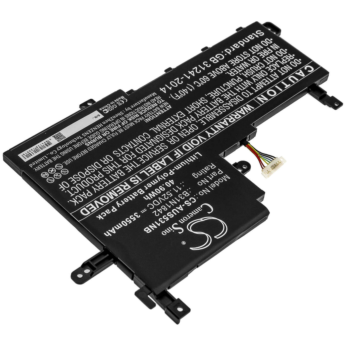 Battery For Asu, K531fa, K531fl, S531fa 11.52v, 3550mah - 40.90wh Notebook, Laptop Cameron Sino Technology Limited