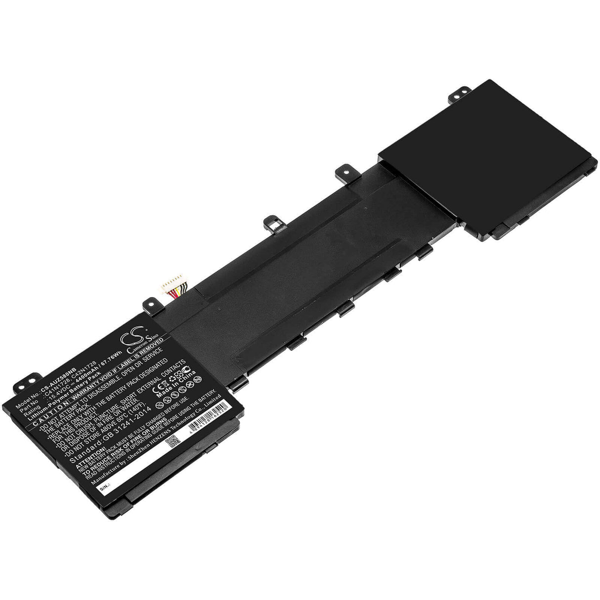 Notebook battery For Asus, 5500ve, Ux550gd, Ux550gd-1c 15.4v, 4400mah - 67.76wh Notebook, Laptop Cameron Sino Technology Limited