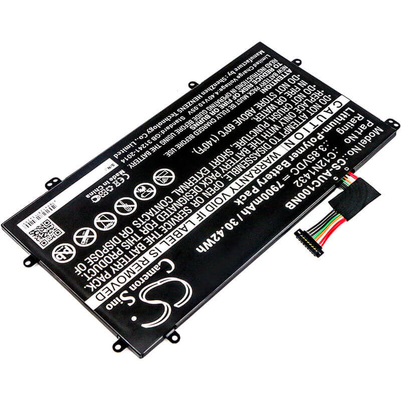 Battery For Asus, 90nl0971-m00290, C100pa, 3.85v, 7900mah - 30.42wh Notebook, Laptop Cameron Sino Technology Limited