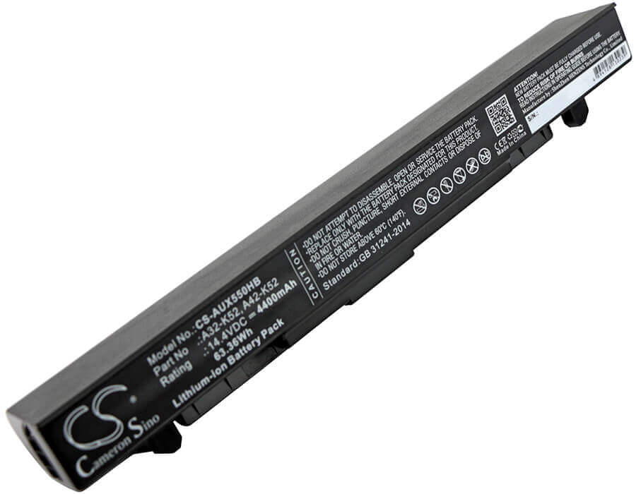 Battery For Asus, A450, A450c, A450ca, A450cc, A450l, A450la, A450lb, A450lc, A450 14.4v, 4400mah - 63.36wh Notebook, Laptop Cameron Sino Technology Limited