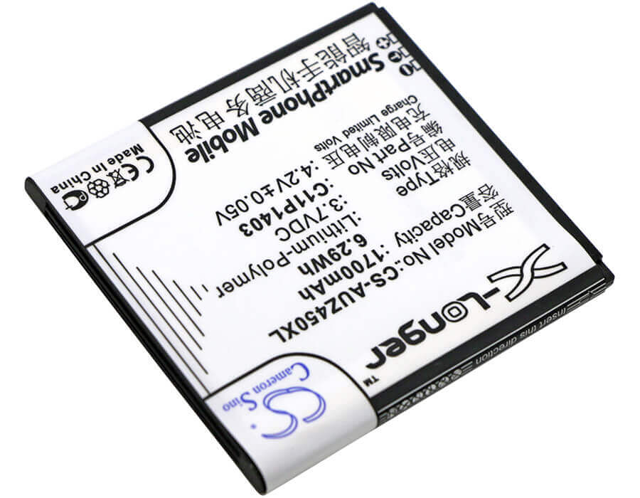 3.7V, Li-Polymer, 1700mAh, SmartPhone battery fits Asus, 0b200-01070000, A450cg, Zenfone 4.5, 6.29Wh Mobile, SmartPhone Cameron Sino Technology Limited (Smartphone)