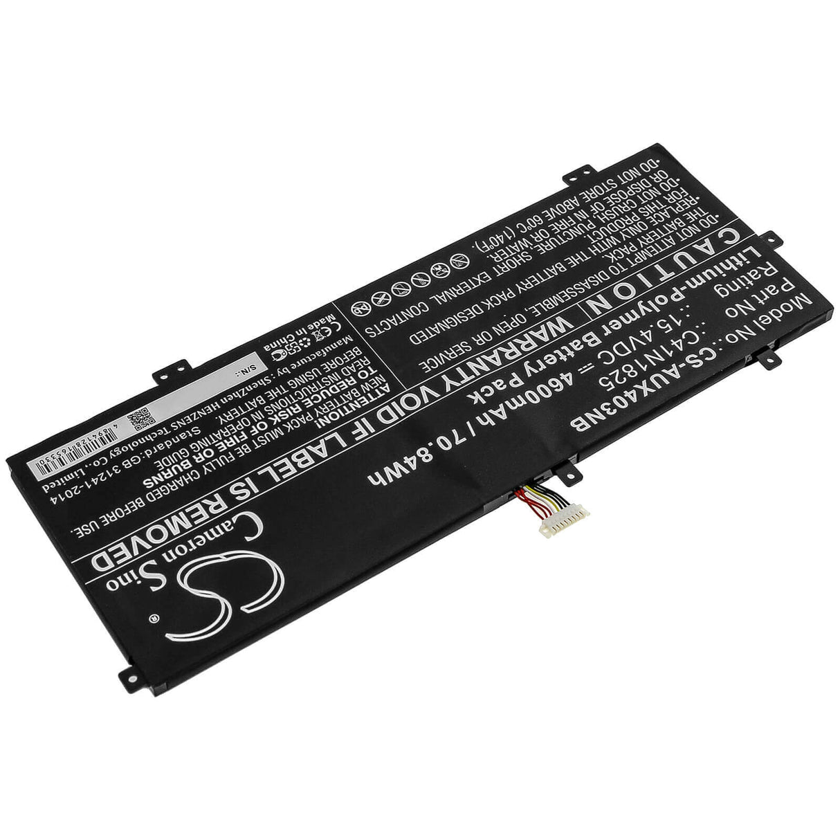 Battery For Asus, Adol I403fa, Adol14f, I403fa 15.4v, 4600mah - 70.84wh Notebook, Laptop Cameron Sino Technology Limited