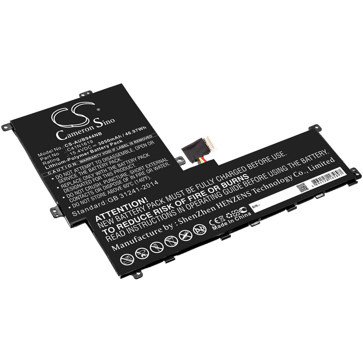 Battery For Asus, Asuspro B9440, B9440fa, B9440fa-gv0002r 15.4v, 3050mah - 46.97wh Notebook, Laptop Cameron Sino Technology Limited