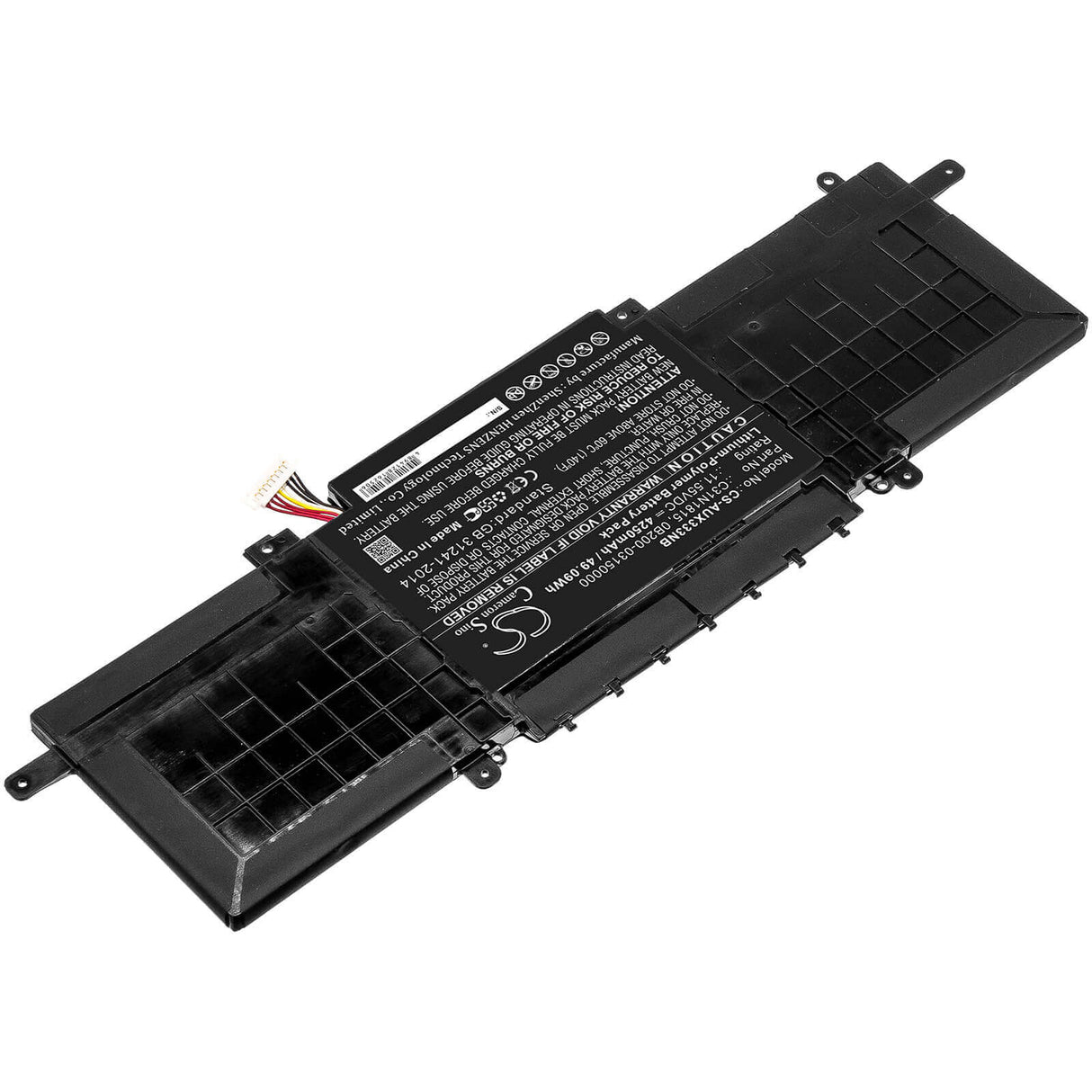 Battery For Asus, Bx333fn, Rx333fa, Rx333fa-a3141t 11.55v, 4250mah - 49.09wh Notebook, Laptop Cameron Sino Technology Limited
