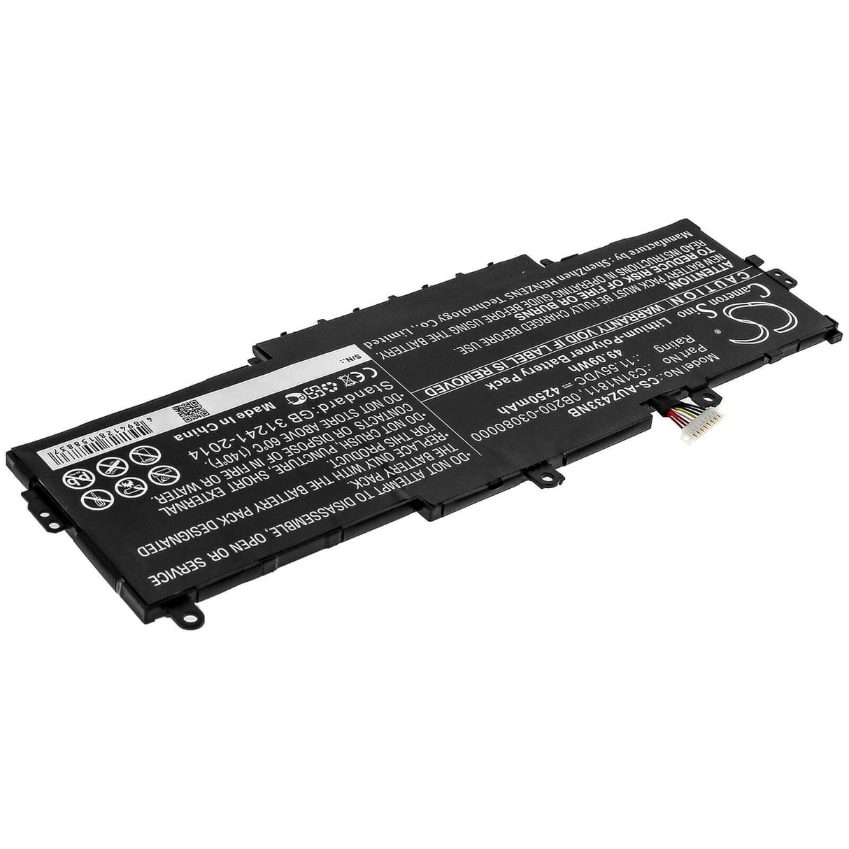 Battery For Asus, Bx433fn, Deluxe 13, Deluxe14 11.55v, 4250mah - 49.09wh Notebook, Laptop Cameron Sino Technology Limited
