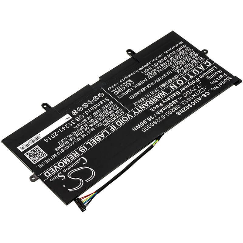 Battery For Asus, C302ca, C302ca-0041a6y30, C302ca-1a 7.7v, 4800mah - 36.96wh Notebook, Laptop Cameron Sino Technology Limited