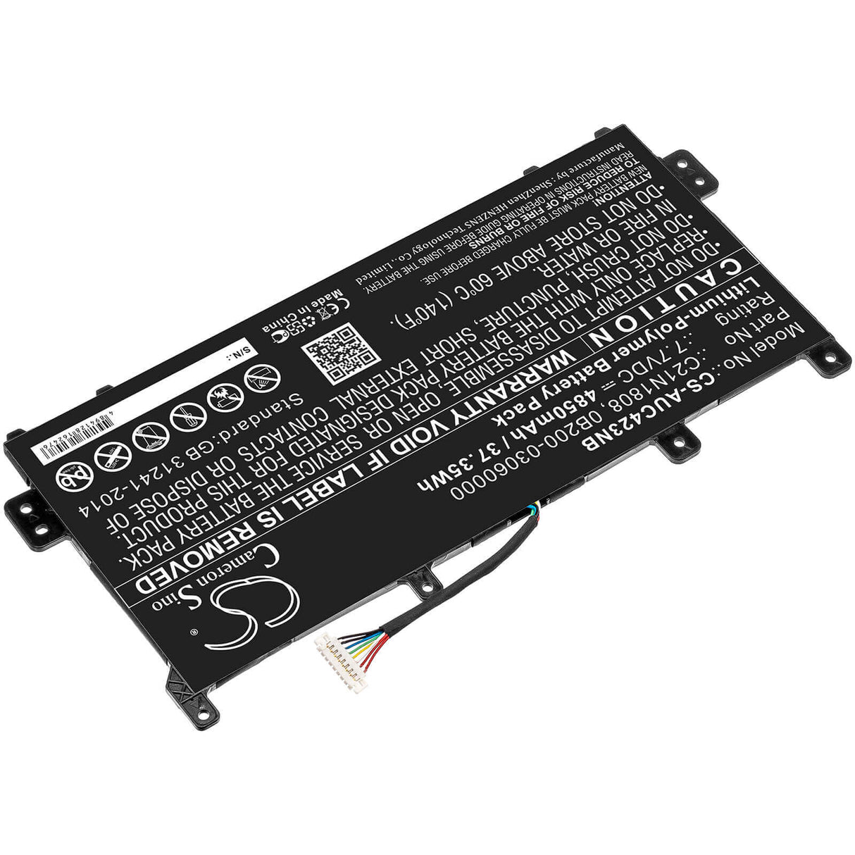 Battery For Asus, C423, C423na, C423na-0031an4200 7.7v, 4850mah - 37.35wh Notebook, Laptop Cameron Sino Technology Limited